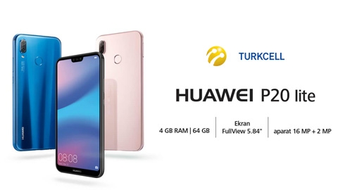 Turkcell Huawei P20 Lite Akll Telefon Kampanyas