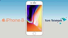 Trk Telekom iPhone 8 256GB Cihaz Kampanyas
