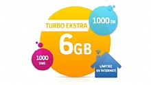 Turkcell 5i 1 Yerde Turbo Ekstra 6 GB Kampanyas