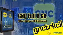 Turkcell GN 8GB Paketi Kampanyas
